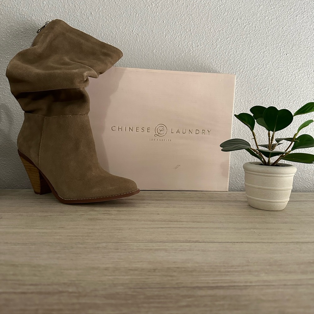 Chinese laundry mid-calf boots
